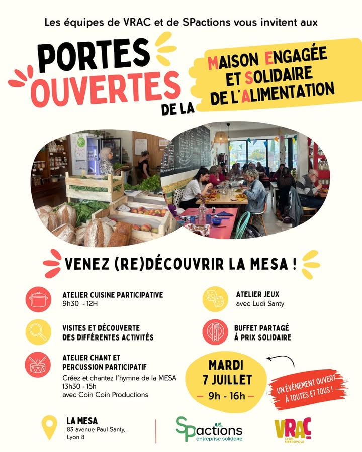 MESA - Maison Engagée et Solidaire de l'Alimentation