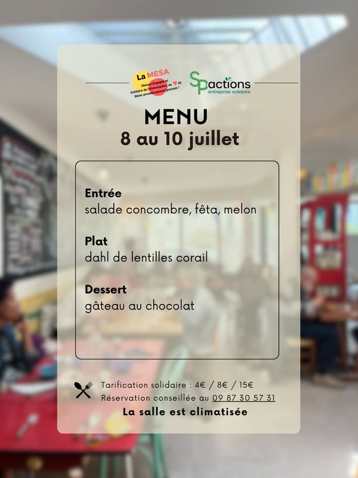 MESA - Maison Engagée et Solidaire de l'Alimentation
