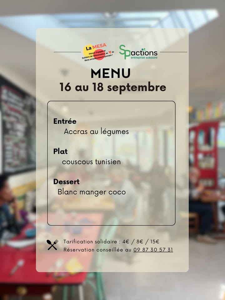 MESA - Maison Engagée et Solidaire de l'Alimentation