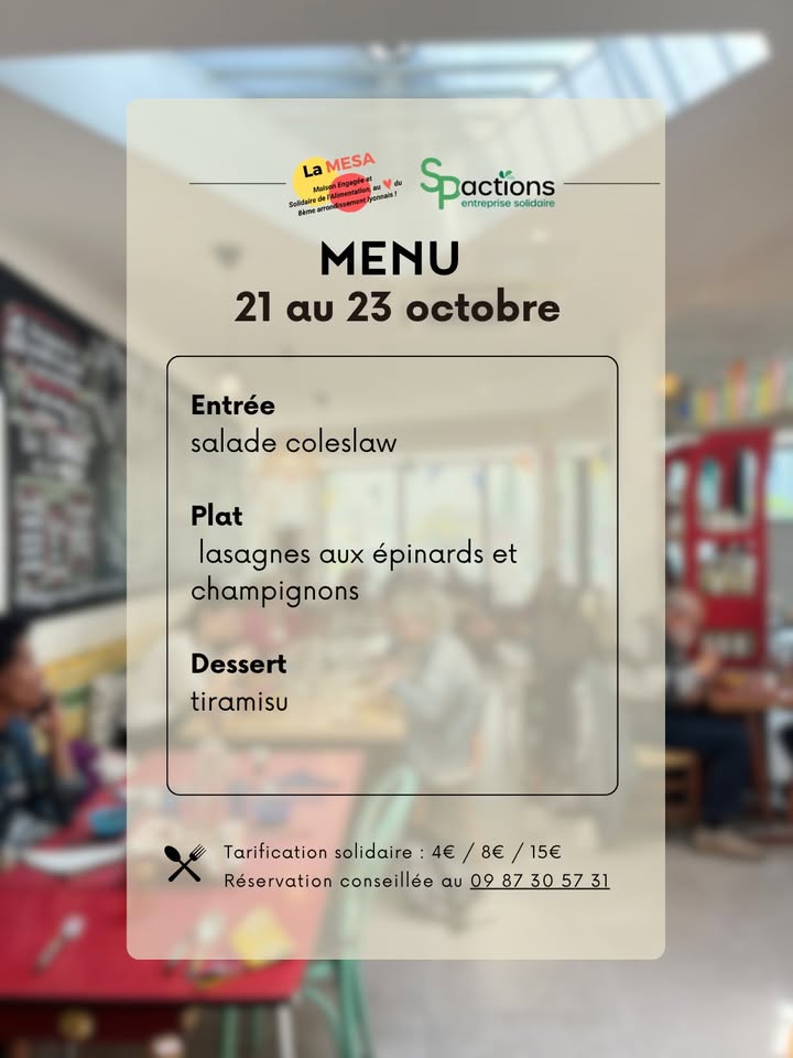 MESA - Maison Engagée et Solidaire de l'Alimentation